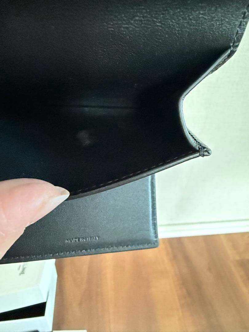 CELINE ウォレットトリオンフリザードブラックYOU！！