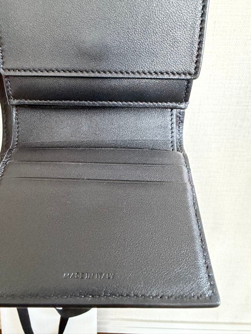 CELINE ウォレットトリオンフリザードブラックYOU！！