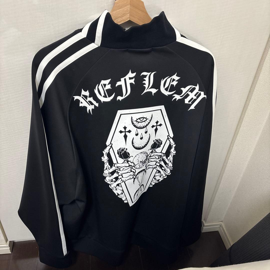 『REFLEM/レフレム』プリントトラックジャケット ジャージ サブカル