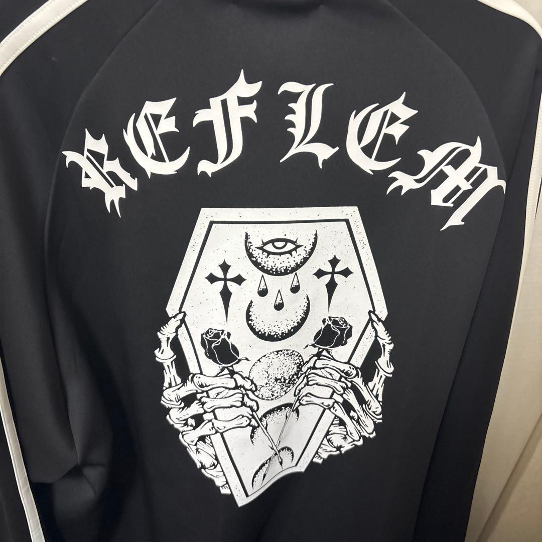 『REFLEM/レフレム』プリントトラックジャケット ジャージ サブカル