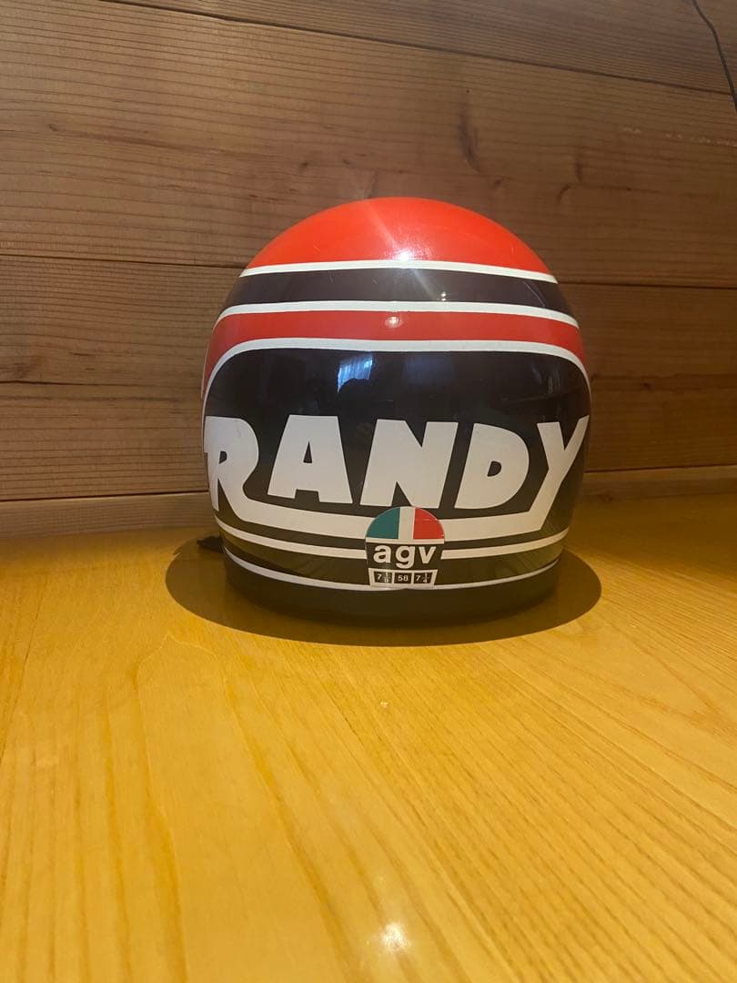 ランディ・マモラagv レプリカヘルメット　当時物