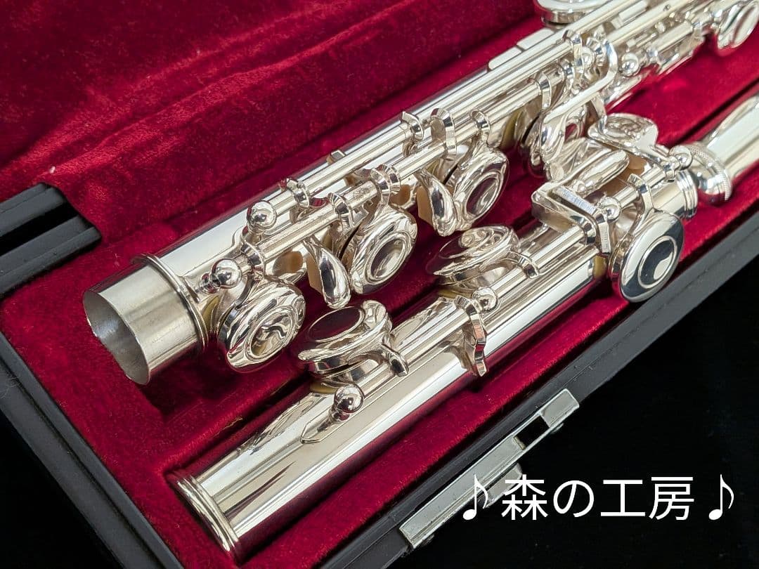 商談中【ここ】頭部管銀製 ヤマハフルートYFL311 Eメカ