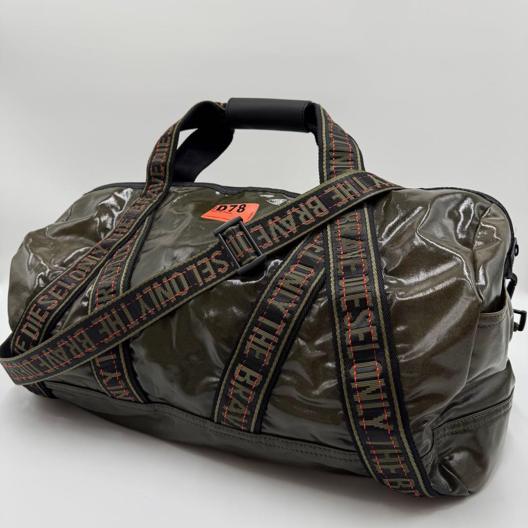 極美品✨DIESEL ディーゼル D78 ボストンバッグ 2way 大容量