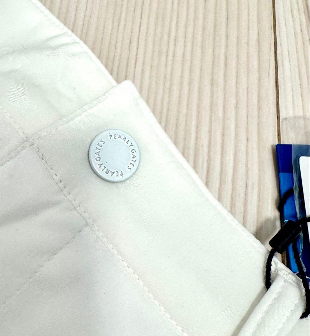 PEARLY GATES パーリーゲイツ　中綿スカート ホワイト　サイズ0