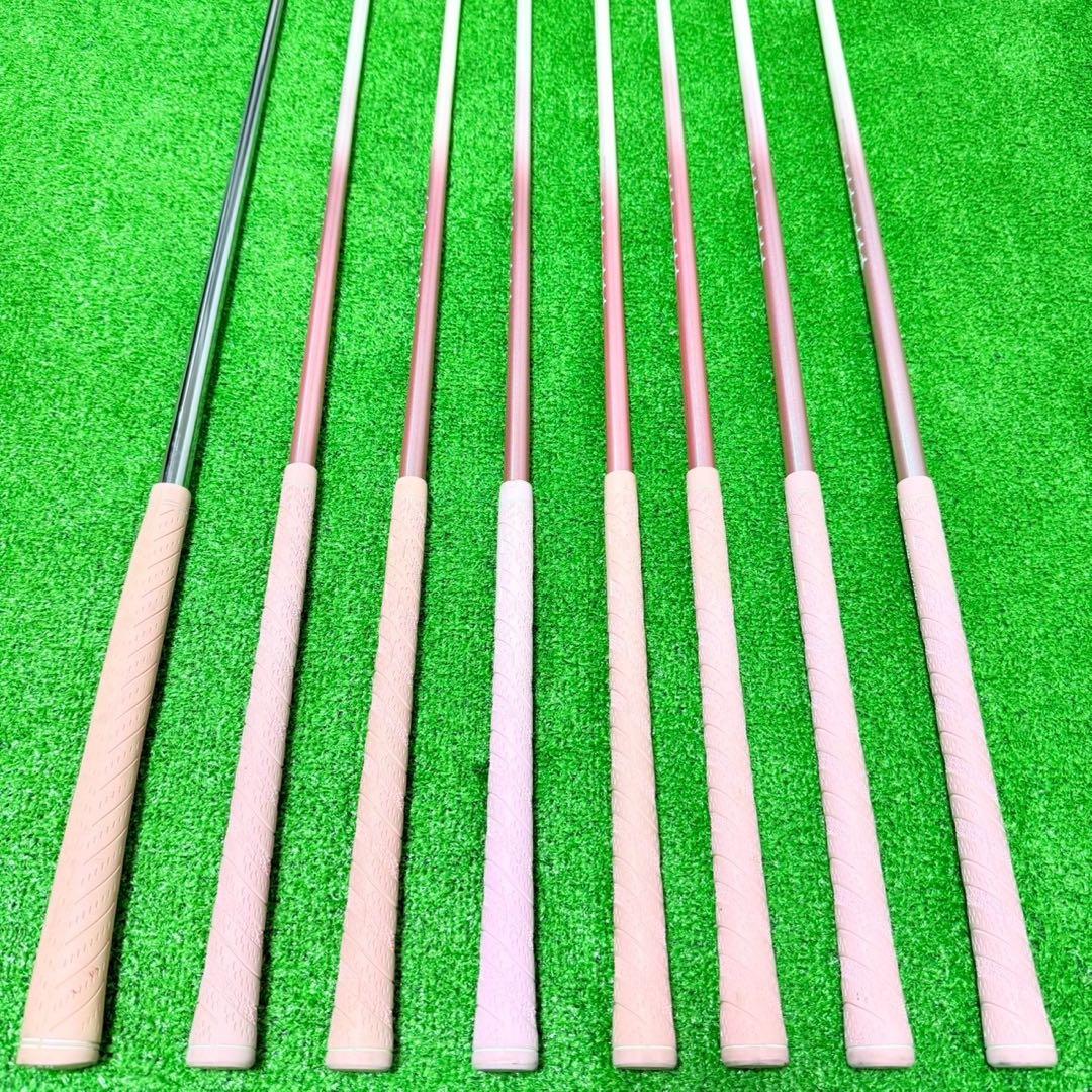 レディース ゴルフクラブ8本セット ピンク GOLDEN BEAR 即ラウンド可