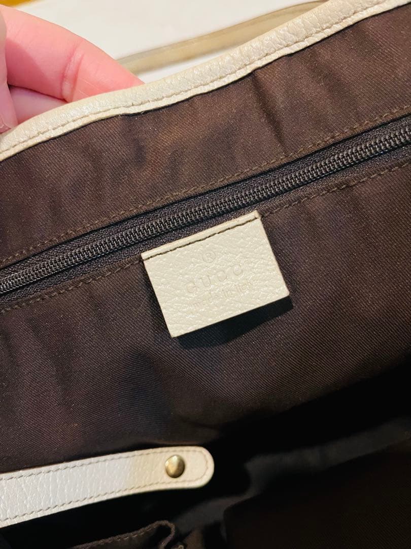 GUCCI キャンバス　プリンシー　トートバッグ