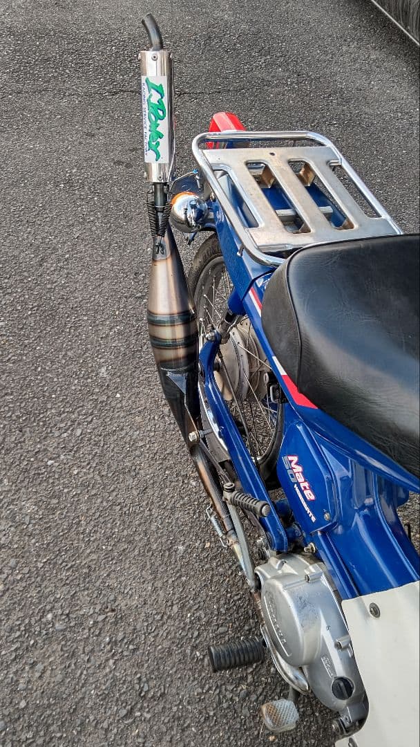 ishi hara　ヤマハ　メイト　V50 ワンオフ　チャンバー