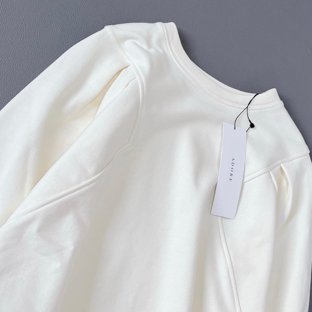 未使用✨タグ付き　アドーア　リボーンコットンカットソー　38