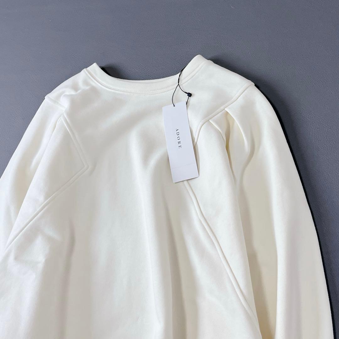 未使用✨タグ付き　アドーア　リボーンコットンカットソー　38