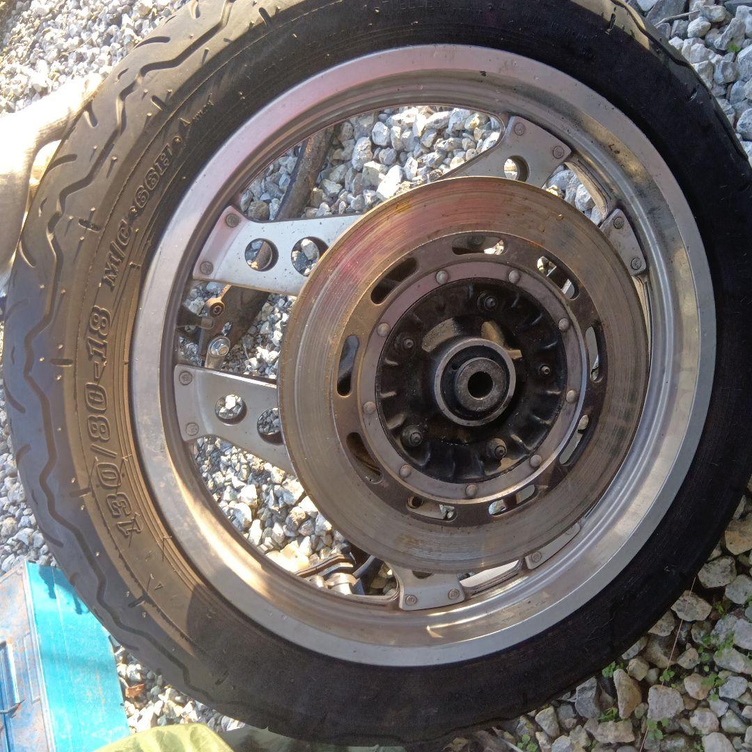 とりごぼうcb750fc リアホイール　タイヤ