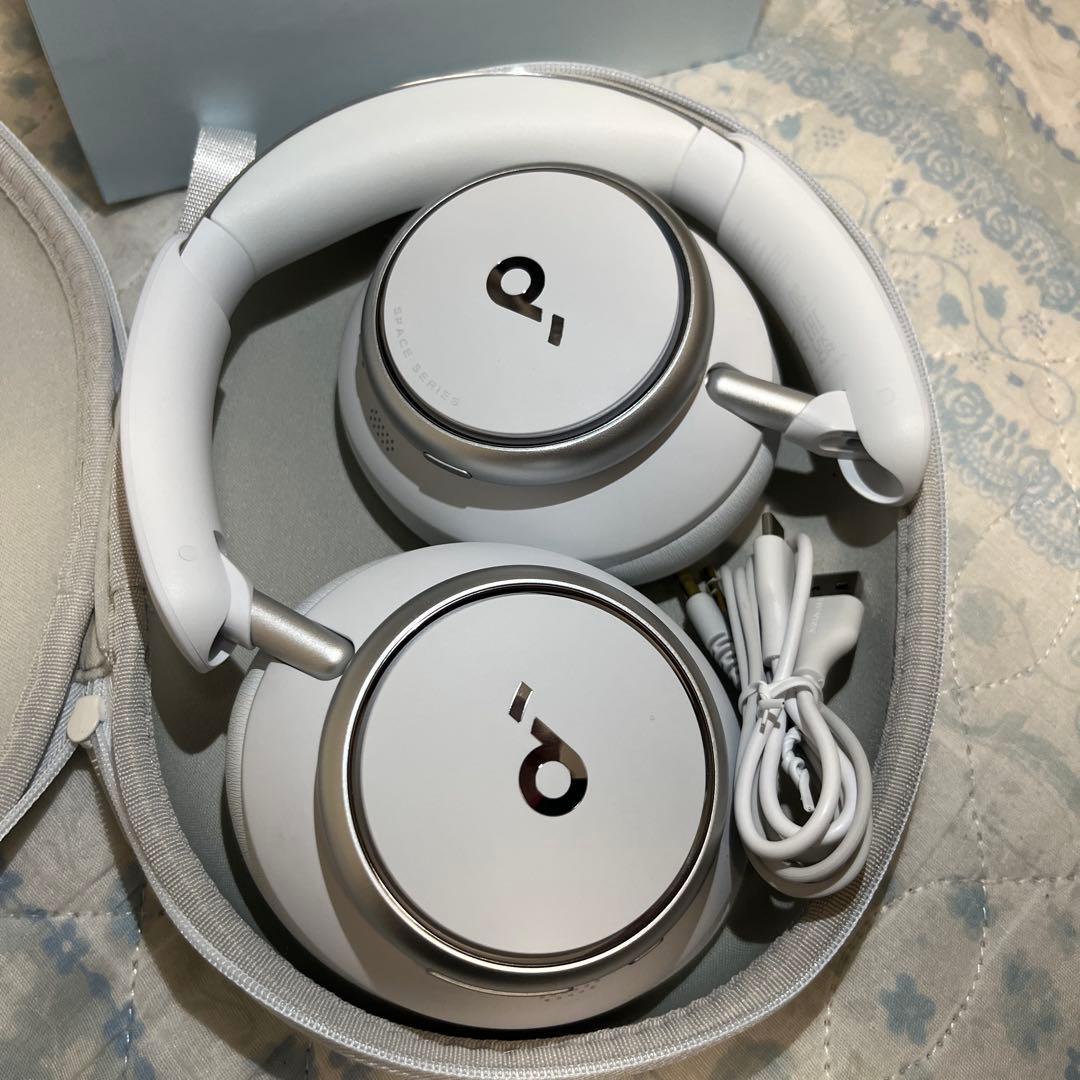 【本体美品】Anker Soundcore Space Q45 ホワイト