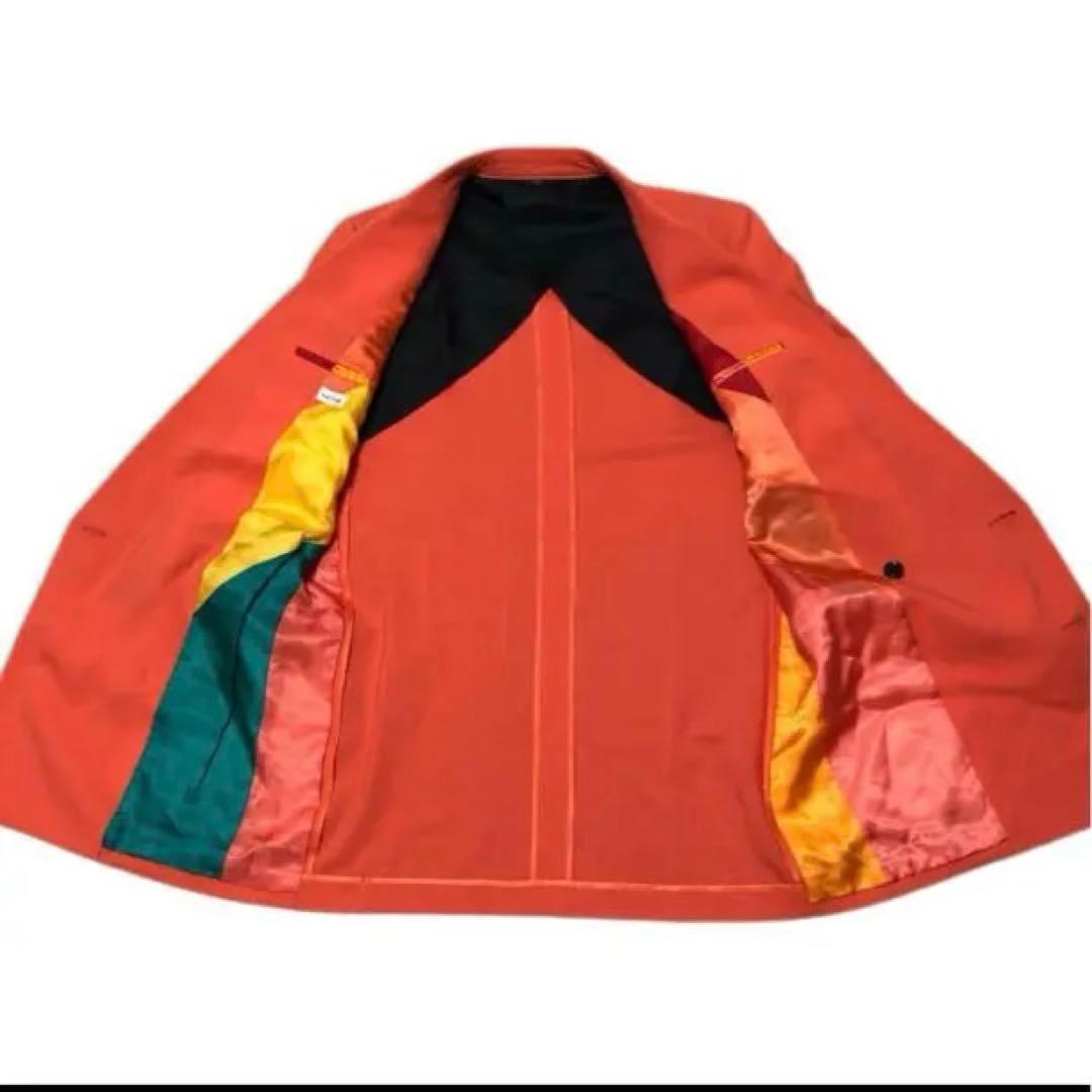 Paul Smith オレンジ ダブルブレストスーツ L