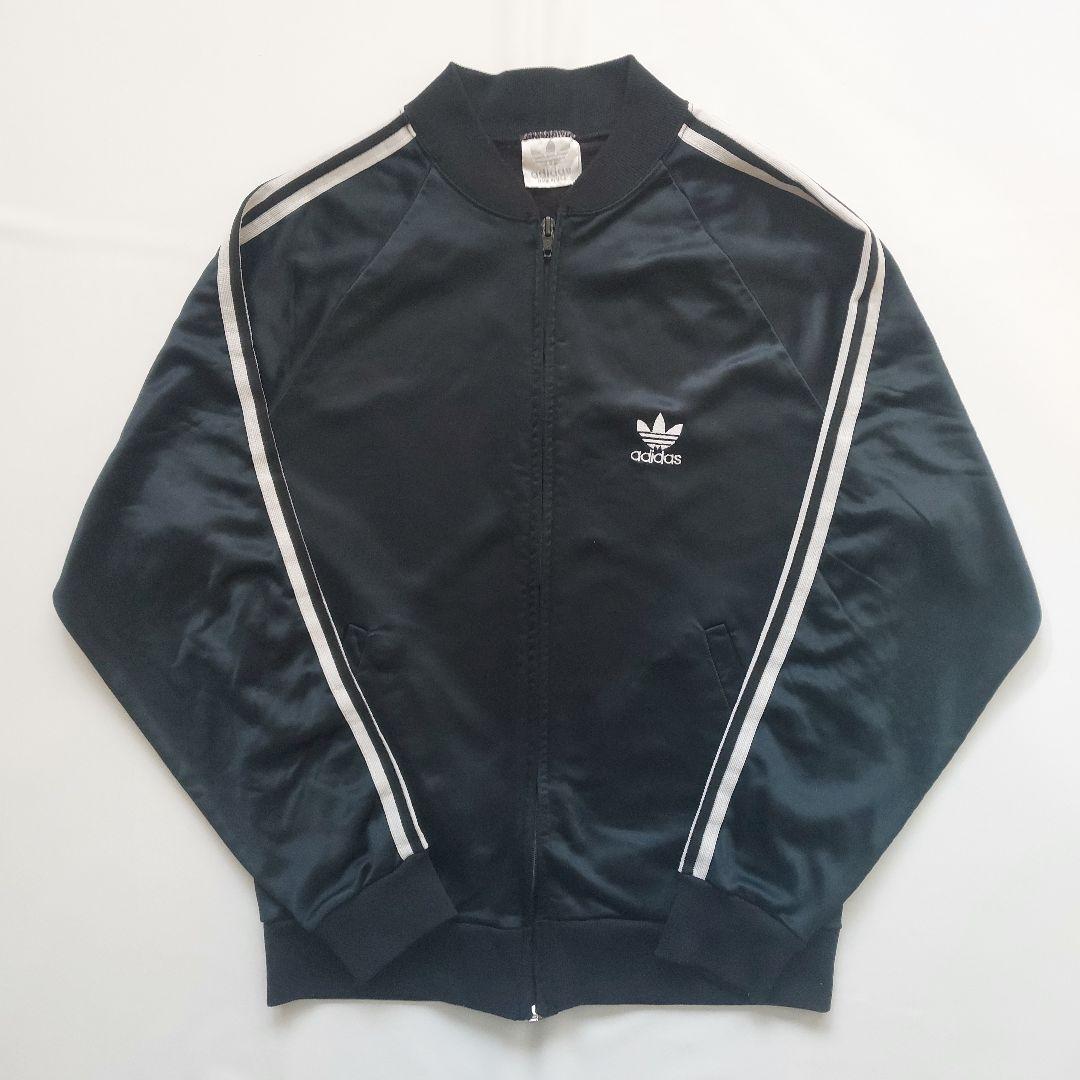 80s adidas ATP USA製トラックジャケット ブラック
