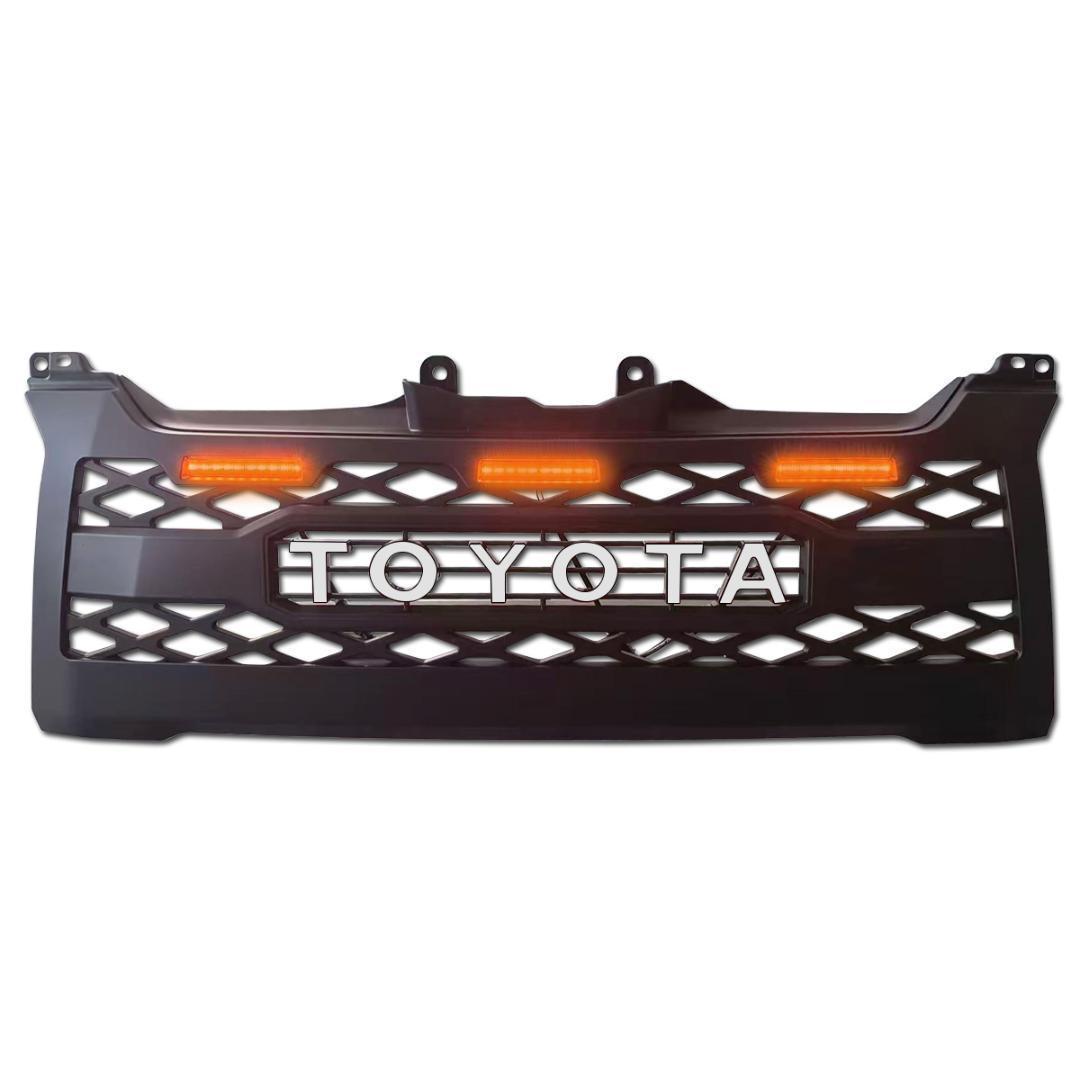 最新版ハイエース 標準ボディ用 グリル LEDマーカーセット オフロード