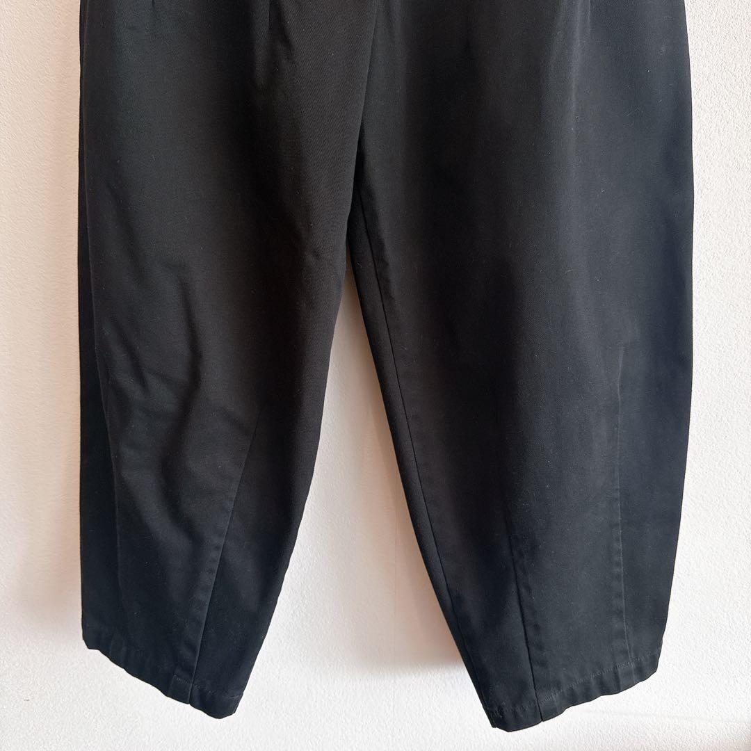 Nala ナラ　cocoon chino コクーンチノ　ブラック　S チノパン