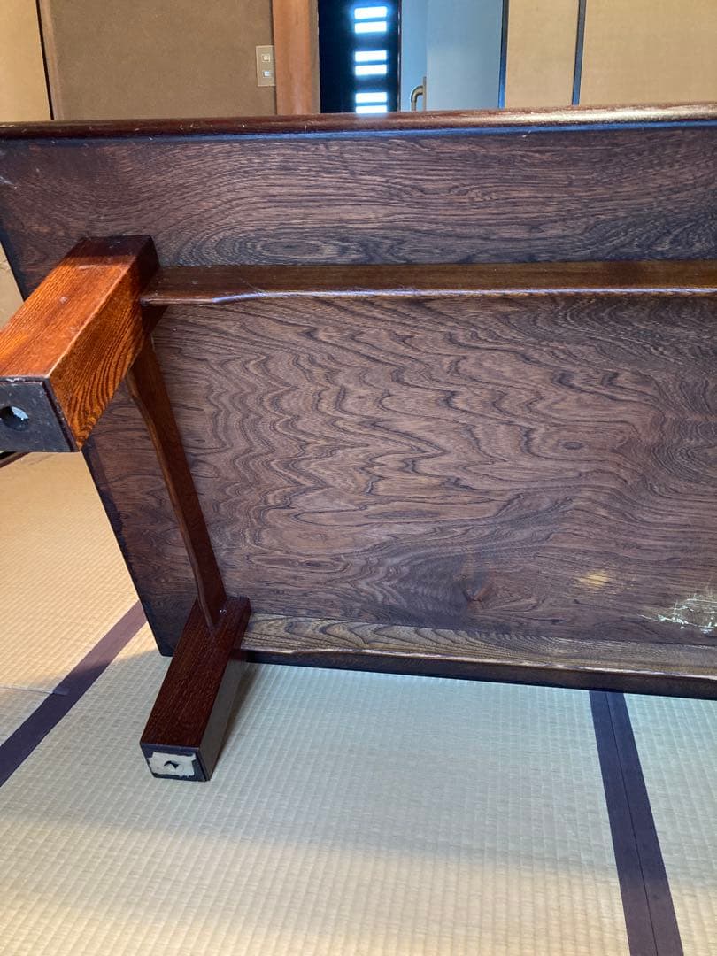 座卓　ちゃぶ台　レトロ　木製机　アンティーク　勉強机　　古家具　昭和　和室