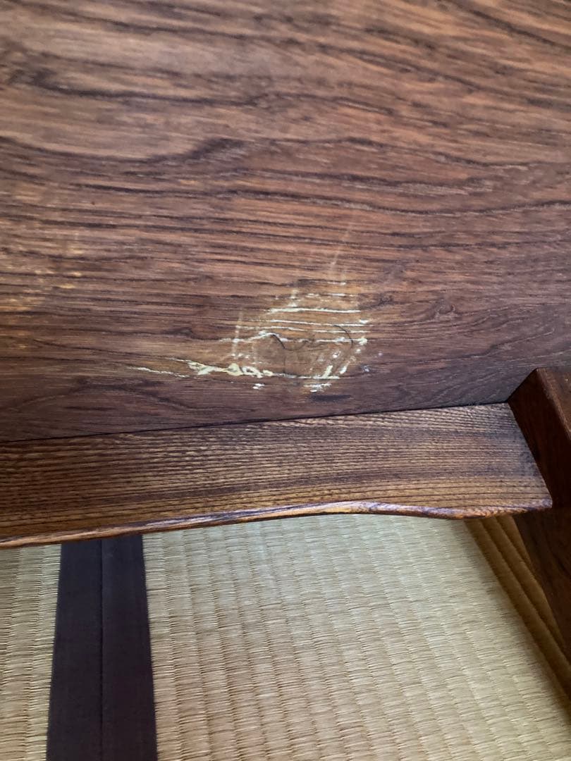 座卓　ちゃぶ台　レトロ　木製机　アンティーク　勉強机　　古家具　昭和　和室