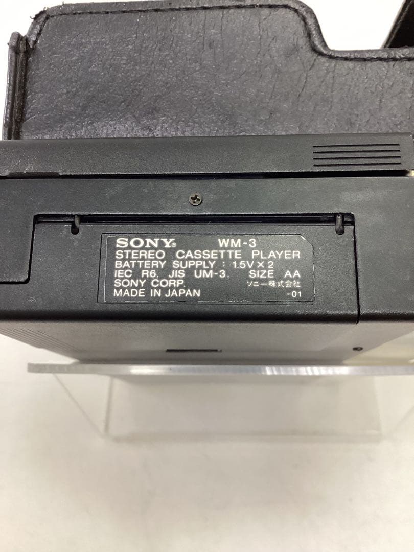 リ*能様 SONY WALKMAN WM-3 カセットプレーヤー メタル対応