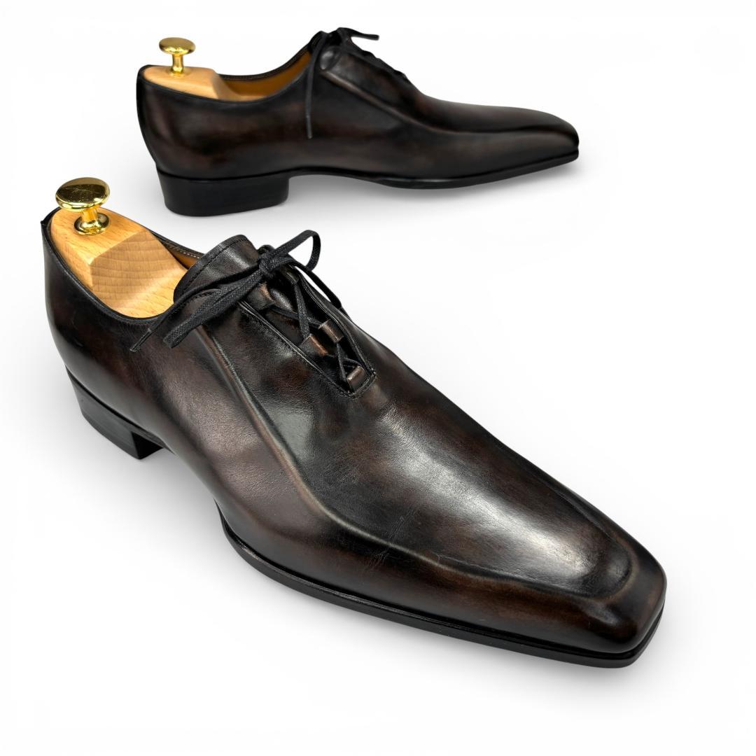 期間限定値下！美品 Gerard Sene 7.5 26cm 濃茶パティーヌ