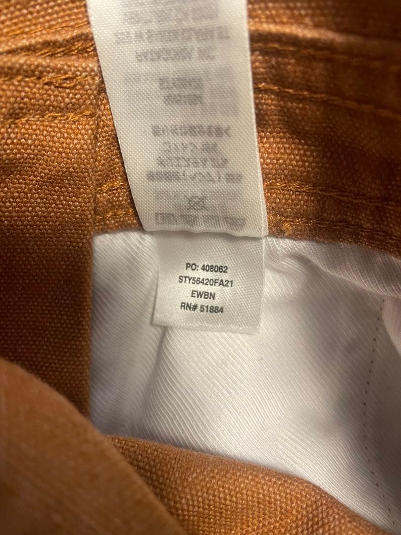 【レディース】Patagonia オーバーオール　ダブルニー　サイズS ヘンプ混