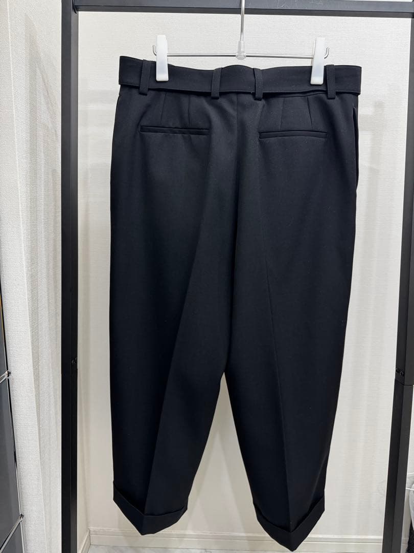 jilsander ジルサンダー ウールギャバジン トラウザー111 56