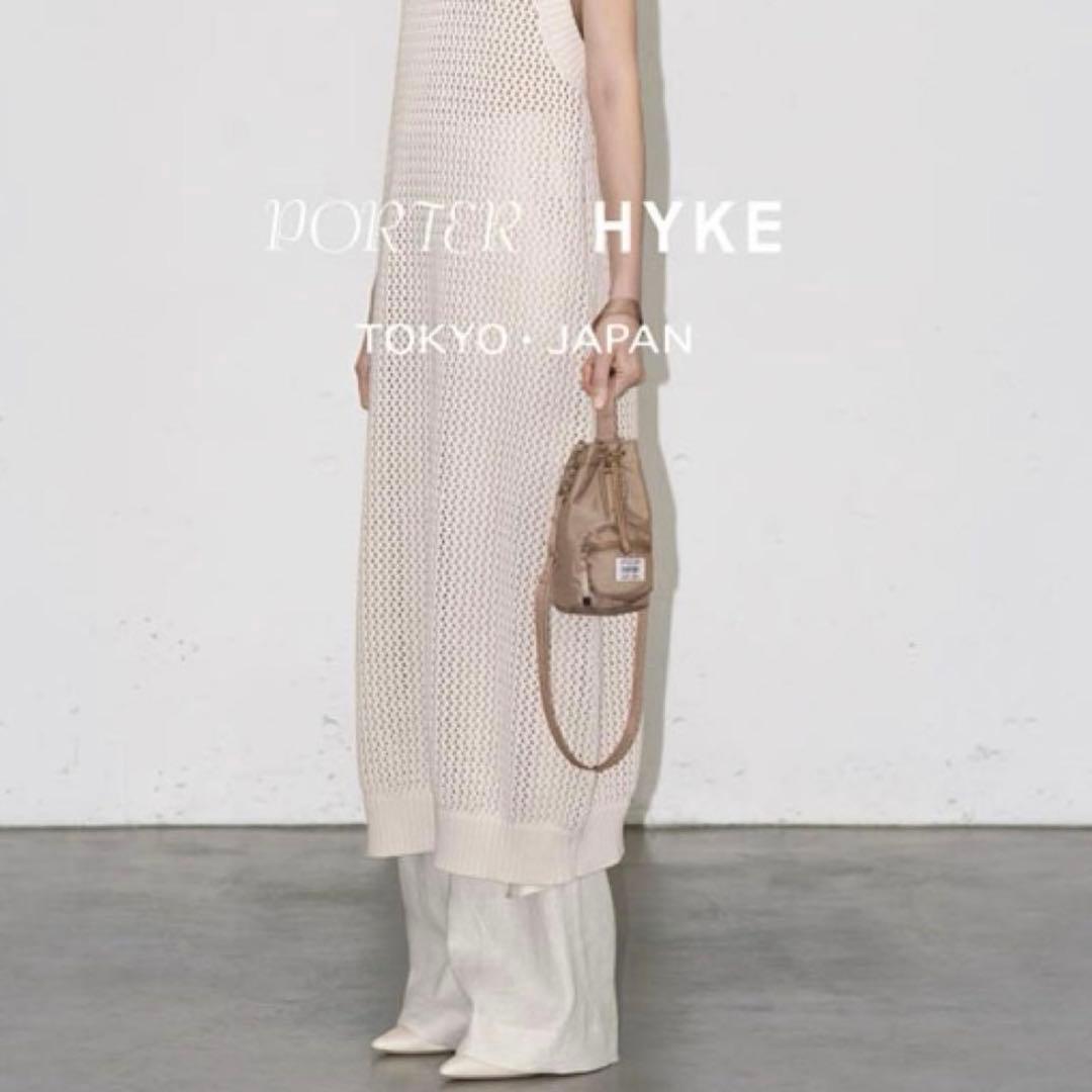PORTER✖️HYKE BONSAC MINI & COIN CASE ベージュ
