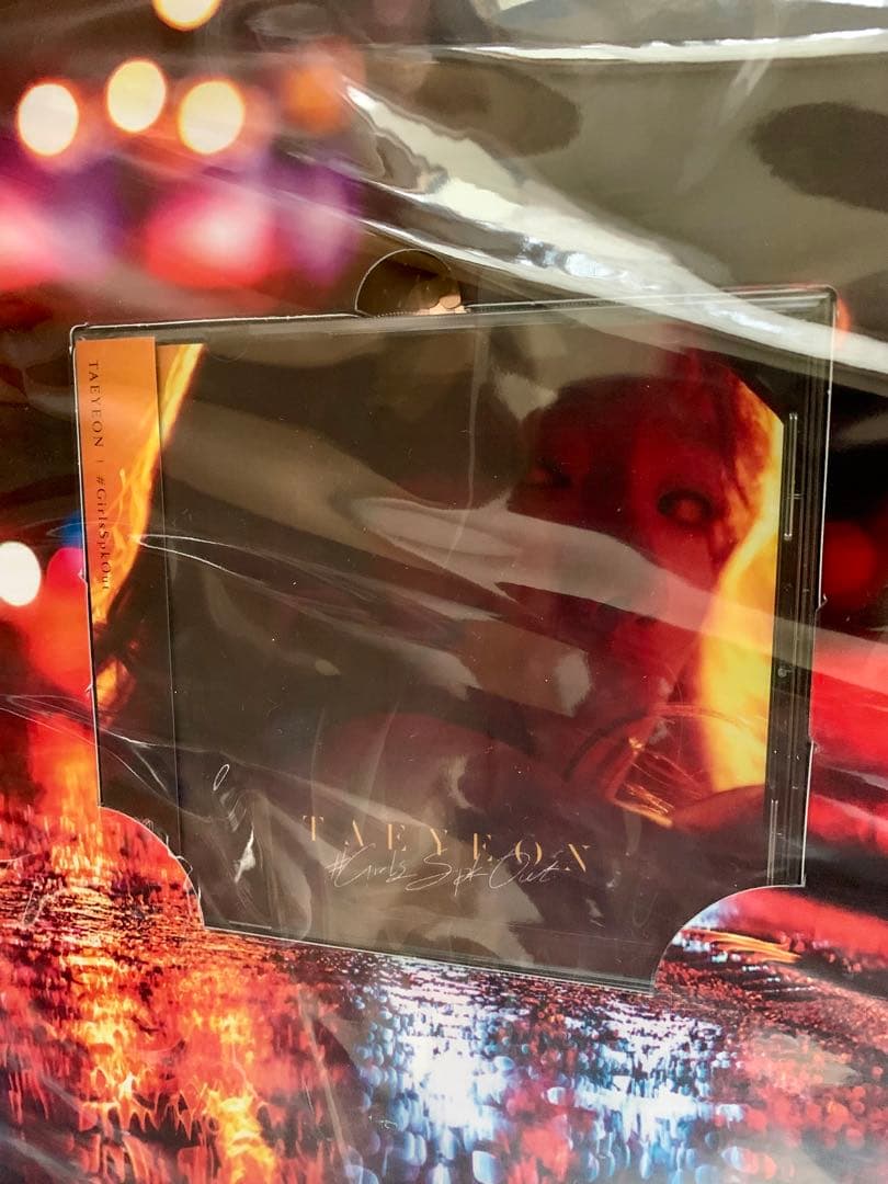 少女時代 テヨン #GirlsSpkOut 完全生産限定盤 CD メガジャケ付き