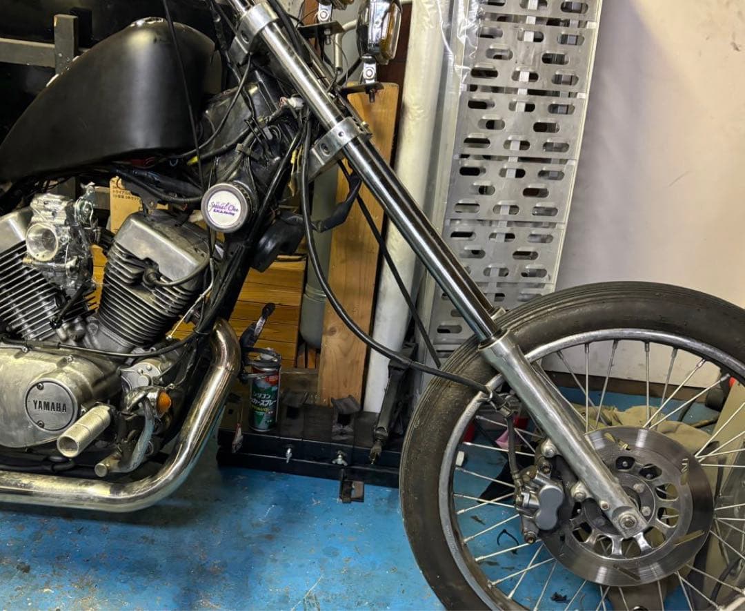 り*ご様 【ビラーゴ250】 190mm 7.5インチ ロングフォークジョイント