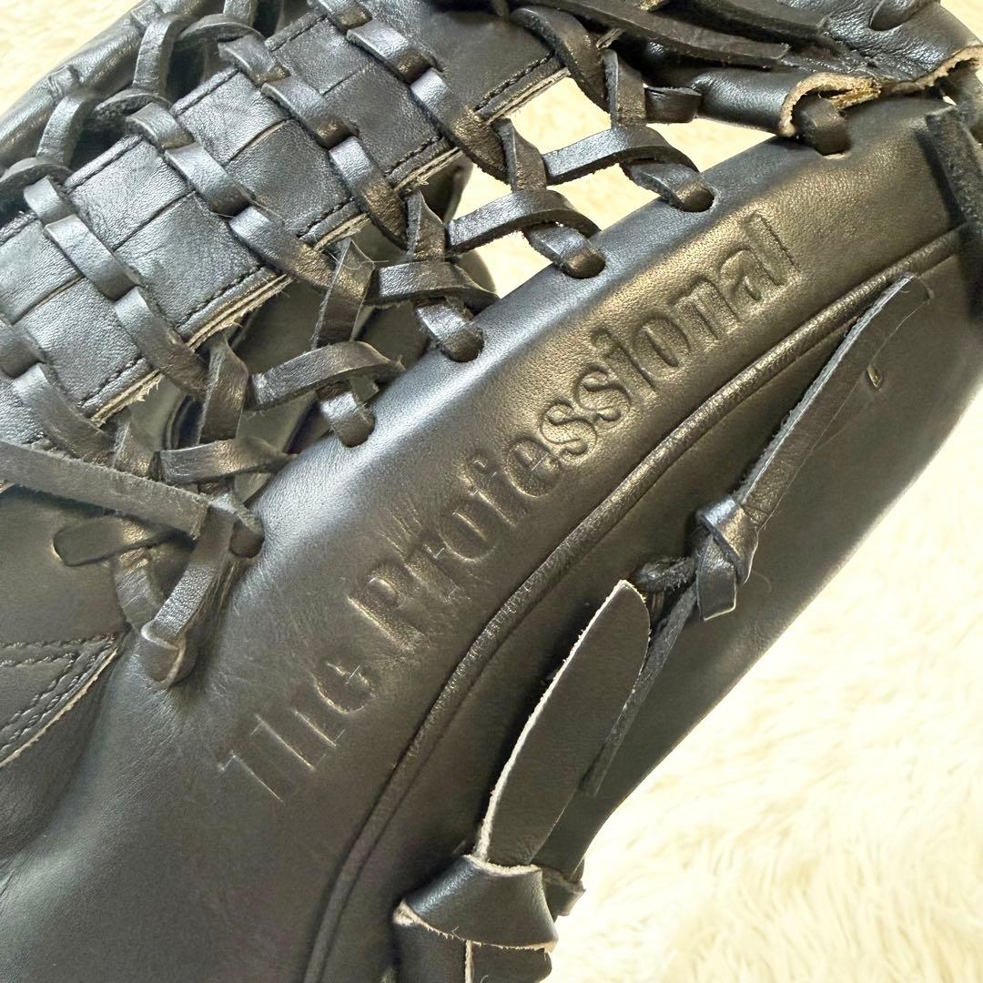 SSK 野球 グローブ 軟式 右投げ プロフェッショナル オールラウンド 黒