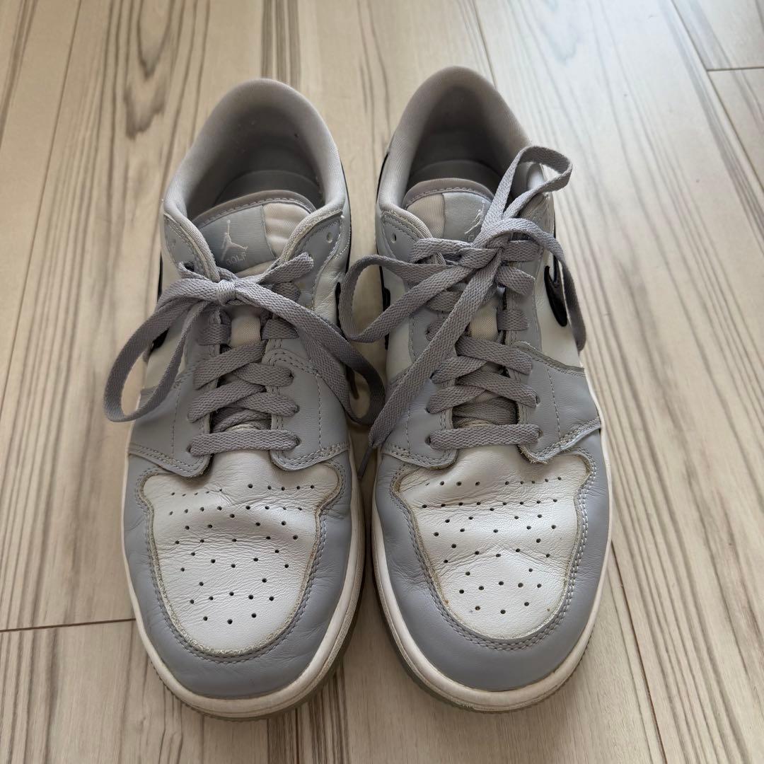 【正規品】Golf エアジョーダン ジョーダン1G ウルフグレー ゴルフシューズ