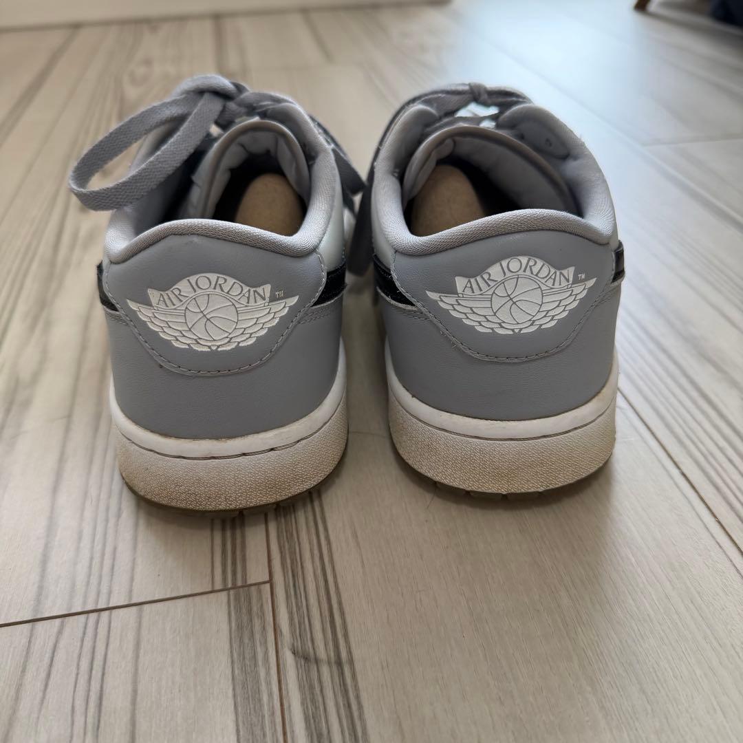 【正規品】Golf エアジョーダン ジョーダン1G ウルフグレー ゴルフシューズ