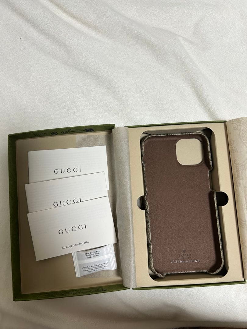 GUCCI GGパターン iPhoneケース iPhone14