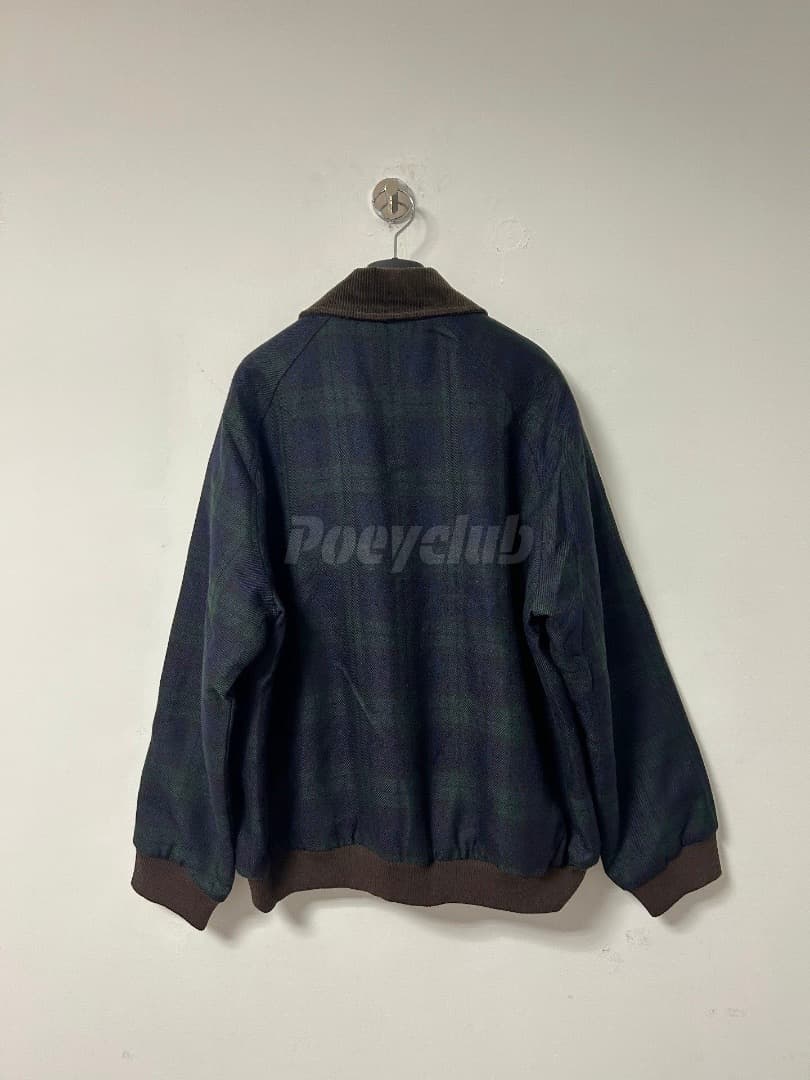 Miu Miu 25 カラーブロック コーデュロイチェックキルティングジャケット