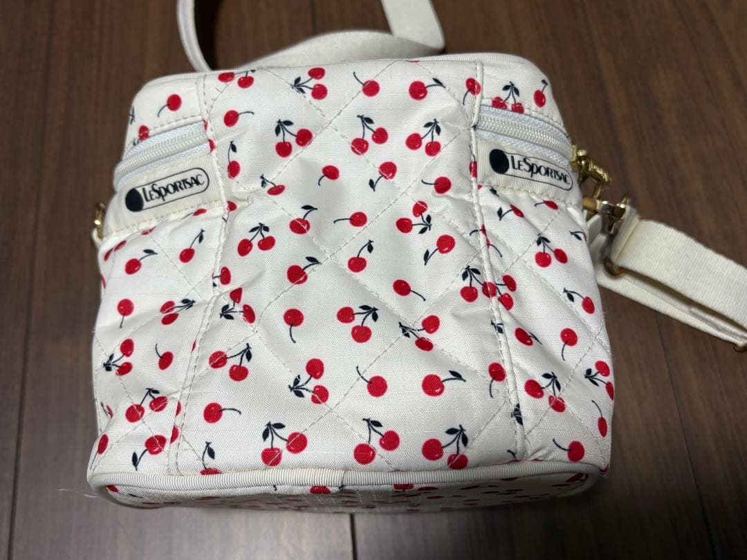 チェリー柄 ショルダーバッグ レスポ 神崎恵 バニティバッグ