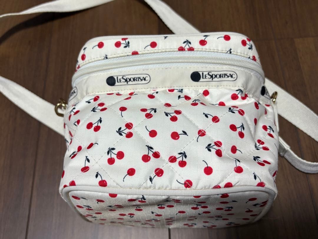 チェリー柄 ショルダーバッグ レスポ 神崎恵 バニティバッグ