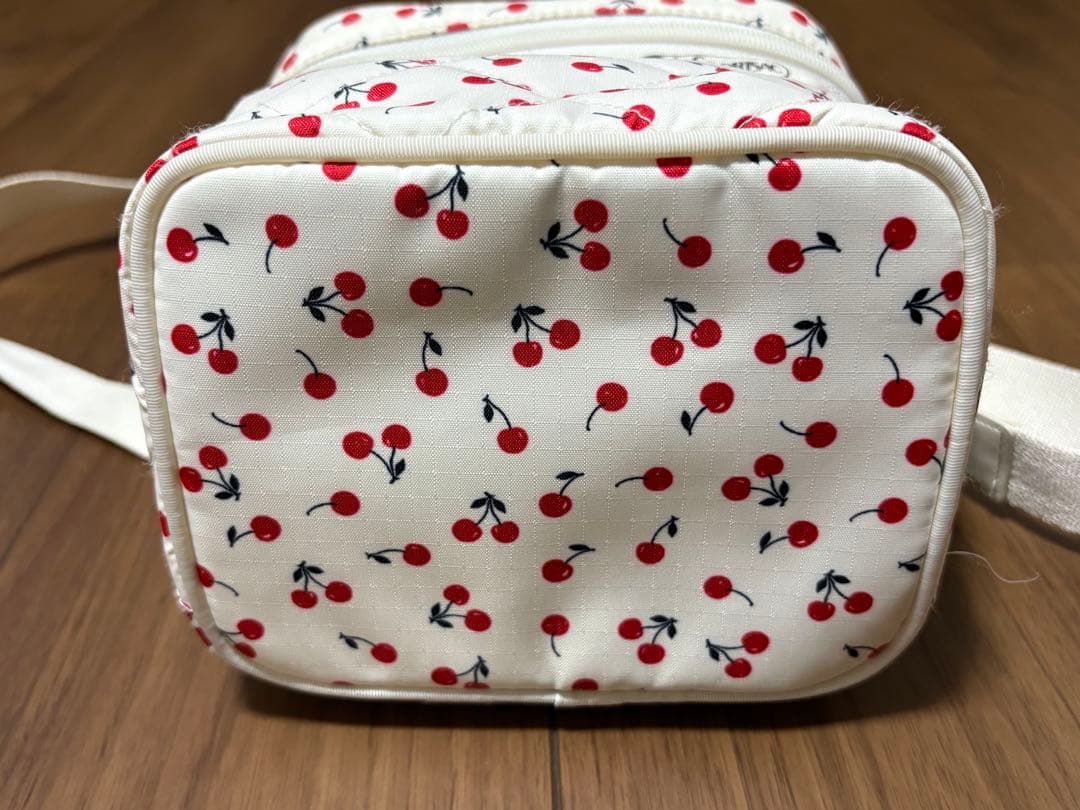 チェリー柄 ショルダーバッグ レスポ 神崎恵 バニティバッグ