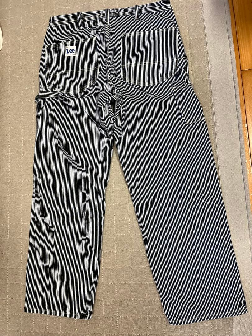 Lee ダンガリー ペインターパンツ ヒッコリー ストライプ メンズ L