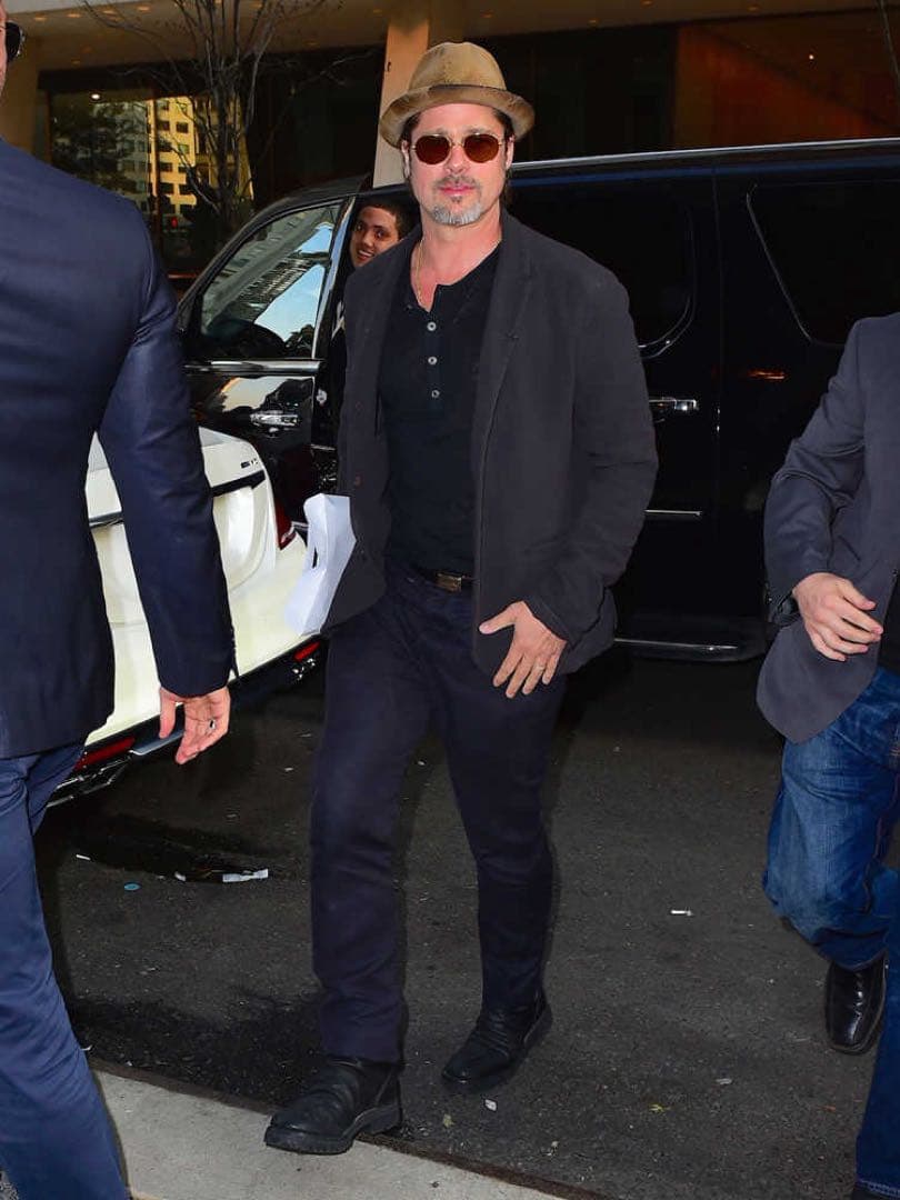 ブラッドピット着用　ハット