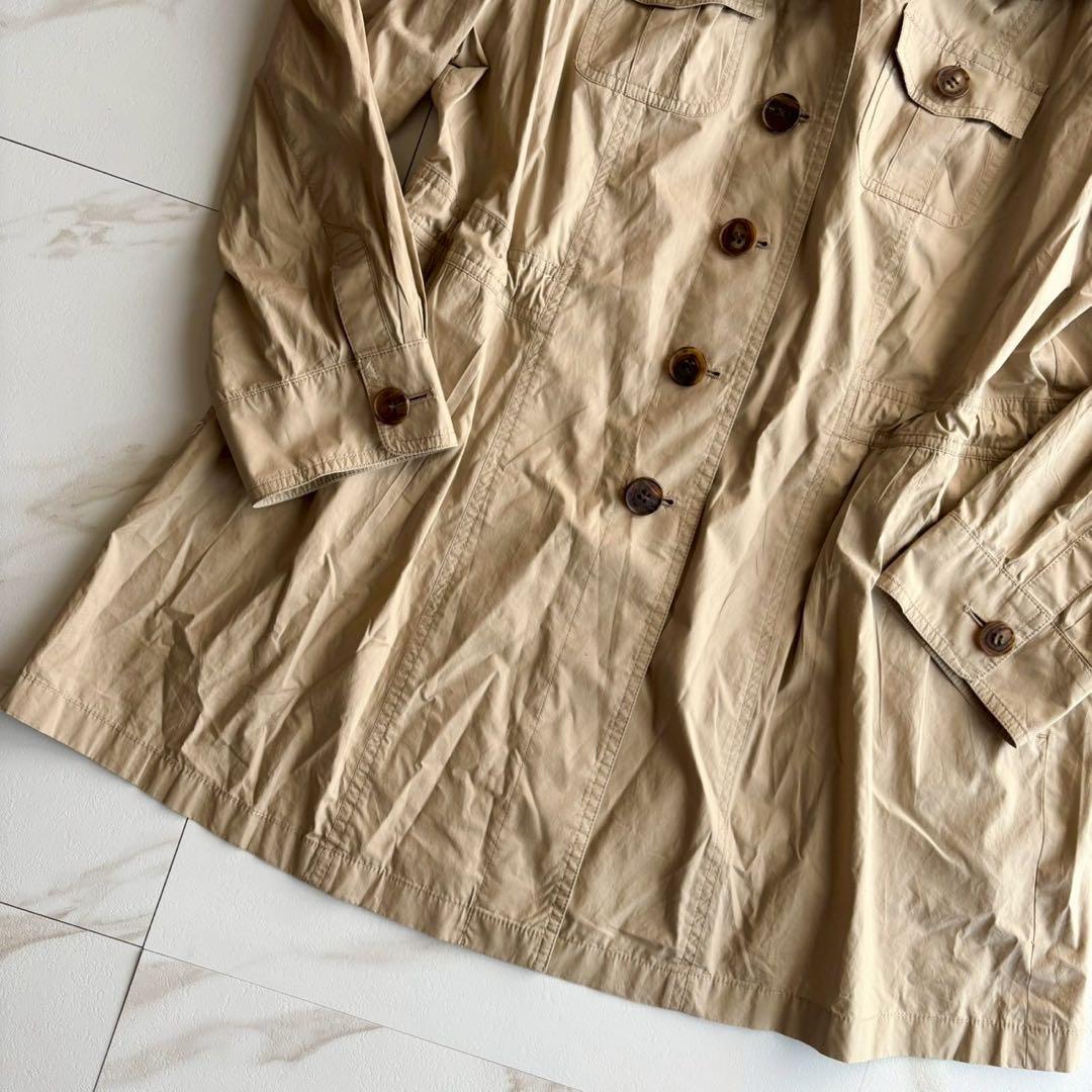 大きいサイズ4L◆バーバリーロンドン 2way トレンチ スプリング コート