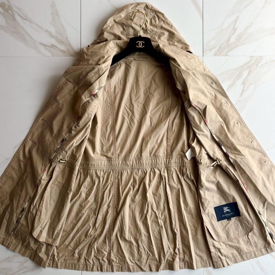 大きいサイズ4L◆バーバリーロンドン 2way トレンチ スプリング コート