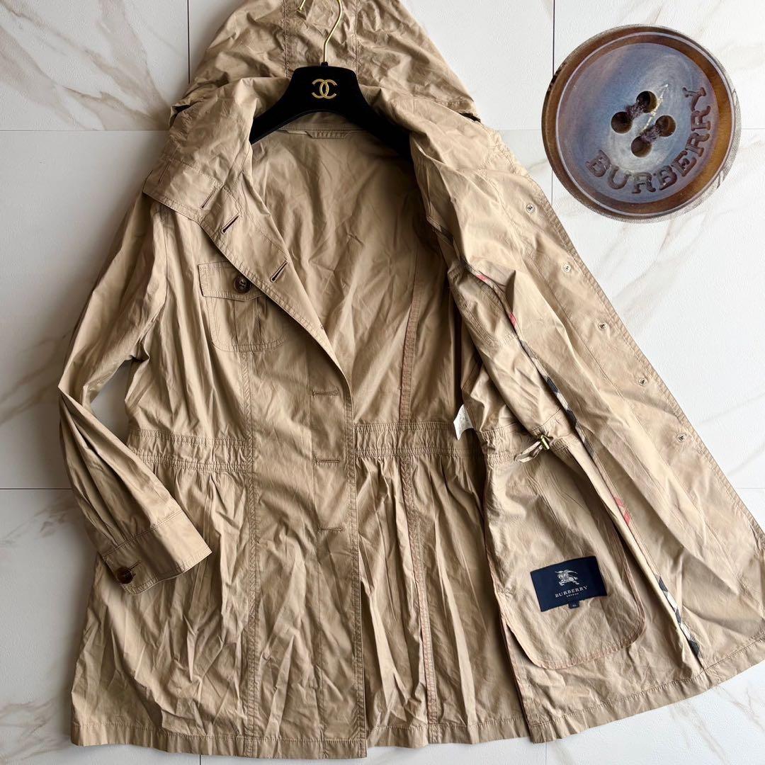 大きいサイズ4L◆バーバリーロンドン 2way トレンチ スプリング コート