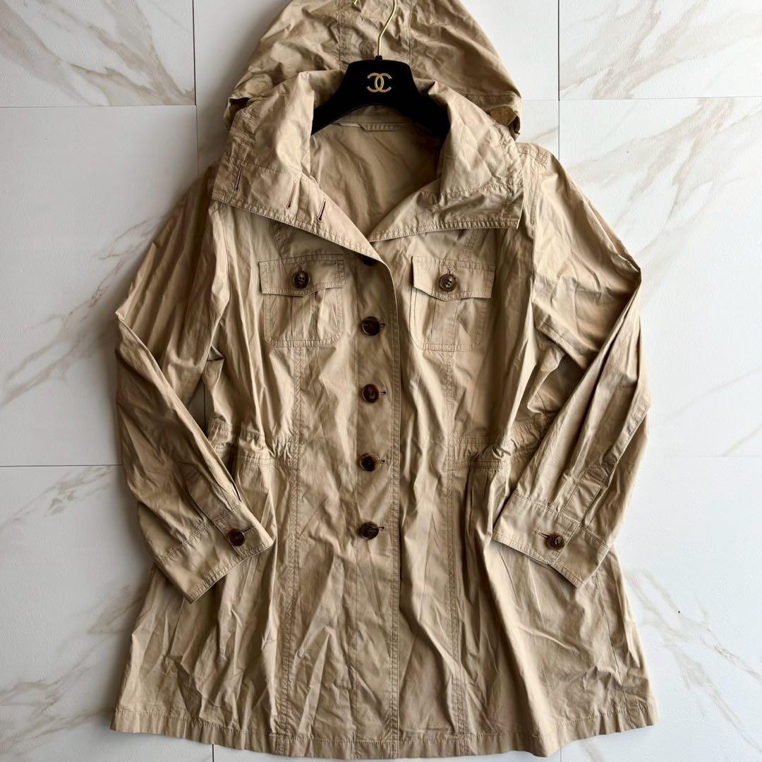 大きいサイズ4L◆バーバリーロンドン 2way トレンチ スプリング コート