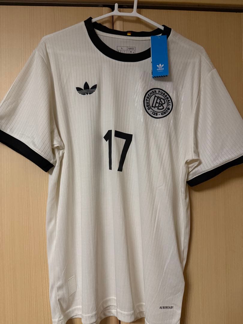 adidas WIRTZ 17 ホワイトシャツ L