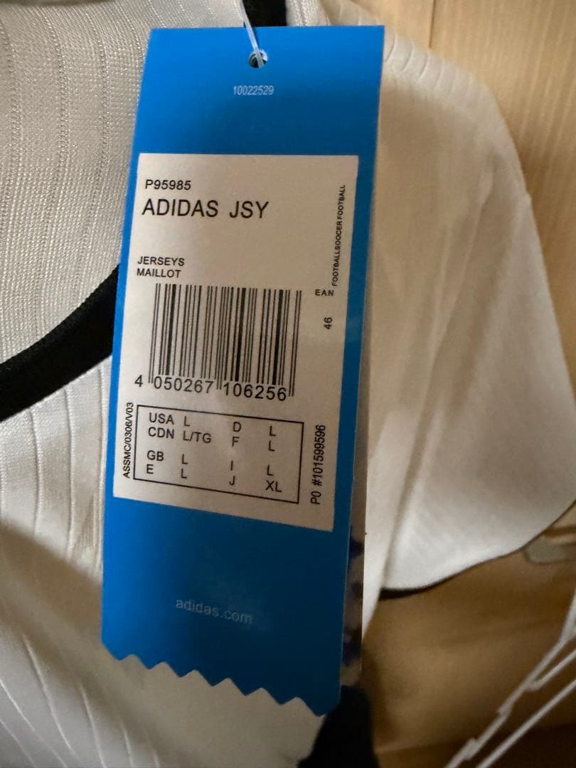 adidas WIRTZ 17 ホワイトシャツ L