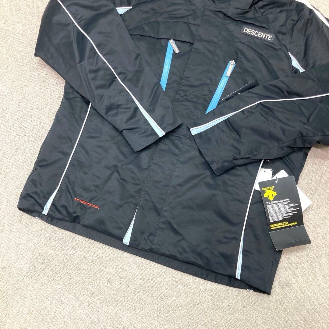 新品　訳あり　DESCENTE スキーウェア　ジャケット　ブラック　Mサイズ