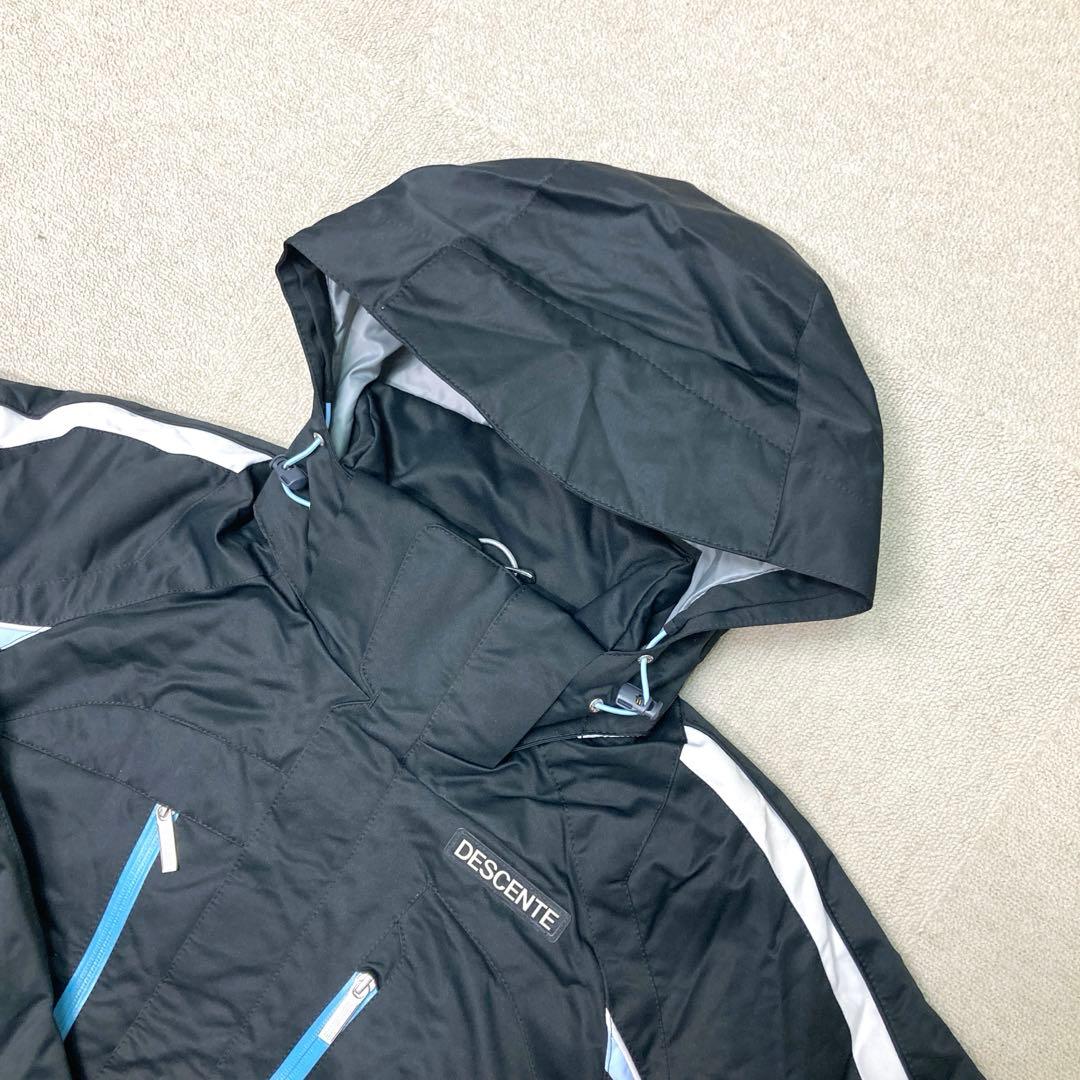 新品　訳あり　DESCENTE スキーウェア　ジャケット　ブラック　Mサイズ