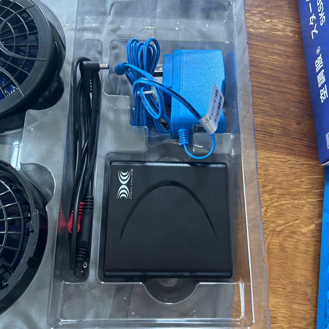 空調服SKSP01 グレー ファン付き