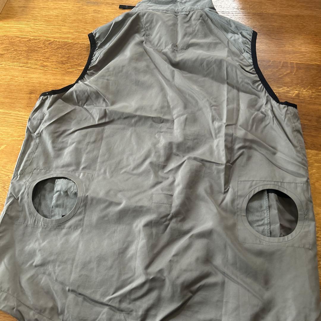 空調服SKSP01 グレー ファン付き