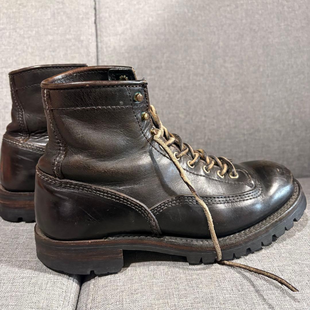 ロンウルフ ロガーブーツ サイズ8 LW00125 LONE WOLF ブラック