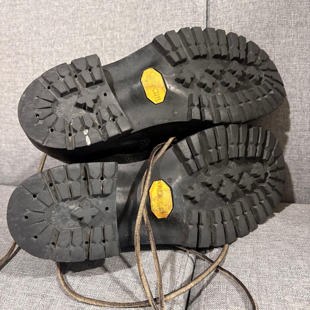 ロンウルフ ロガーブーツ サイズ8 LW00125 LONE WOLF ブラック